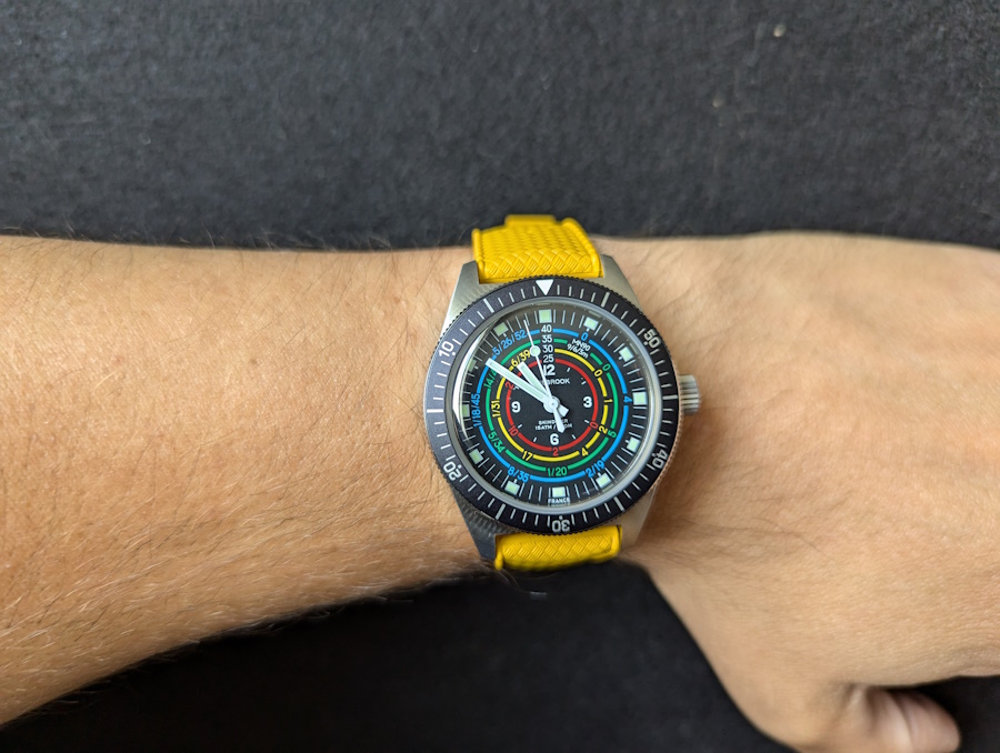 wristshot wolbrook skindiver decompression