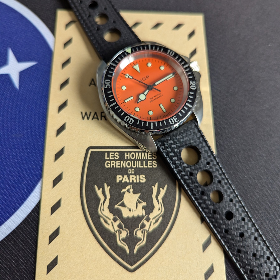 montre de plongée hgp mecaquartz