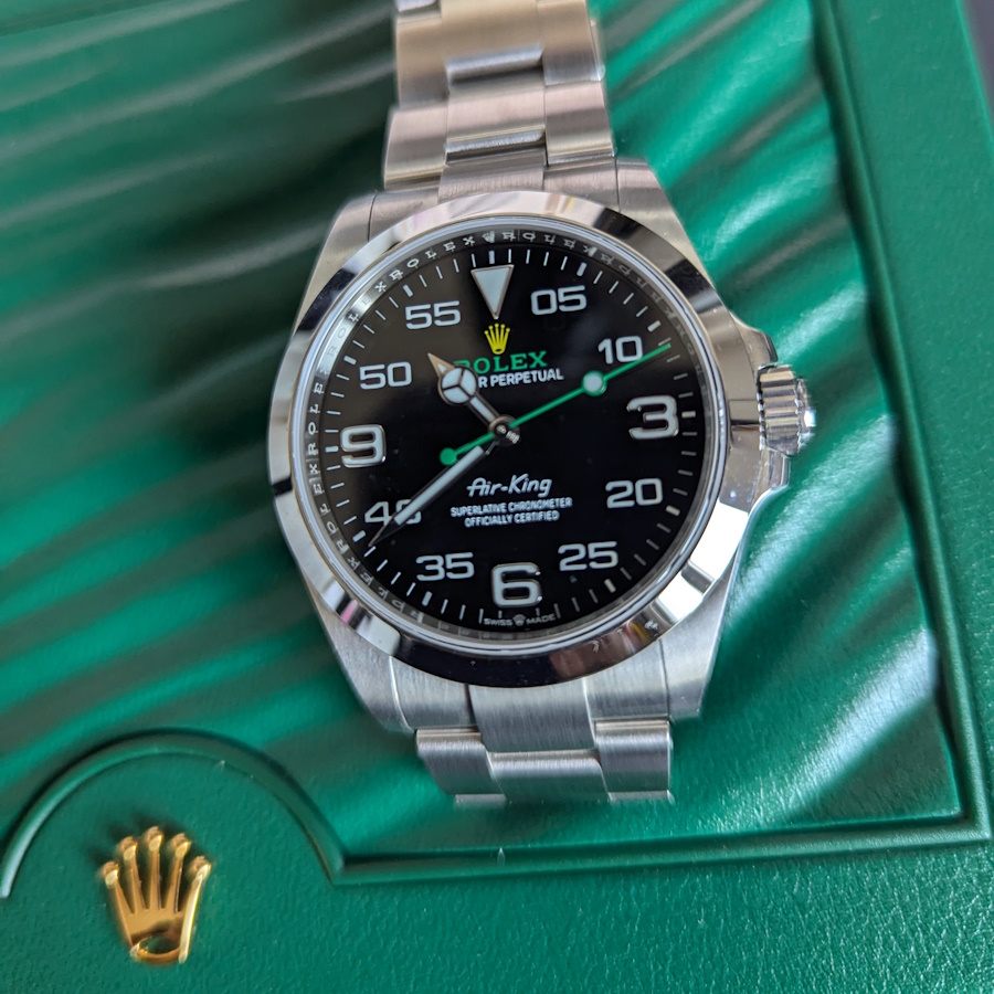 rolex air-king automatic