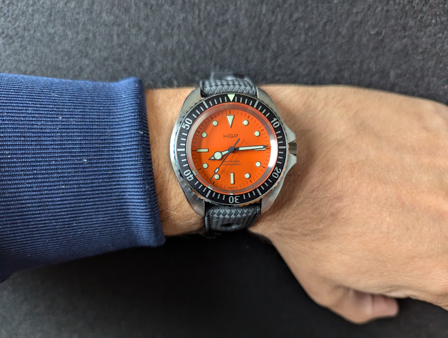 wristshot hgp diver 200