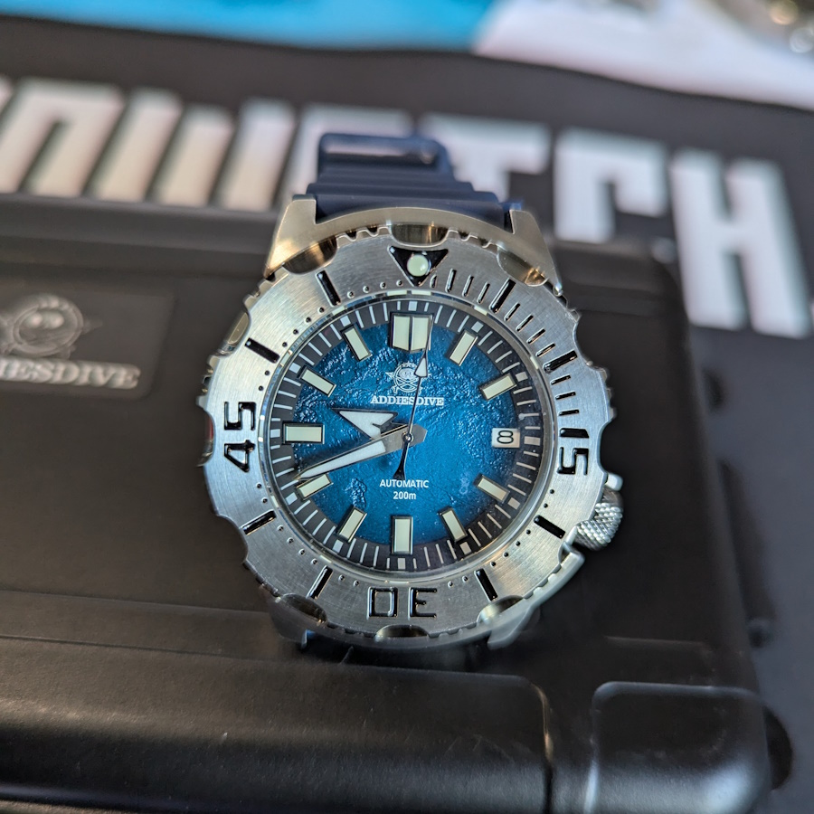 diver addiesdive oceanmonster