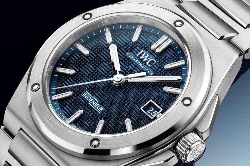 iwc ingenieur automatic 40 blue 1