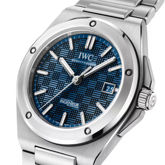 iwc ingenieur automatic 40 blue 3