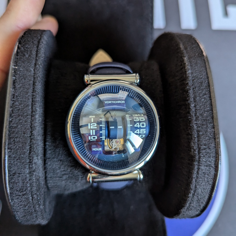 automatic vortichron watch