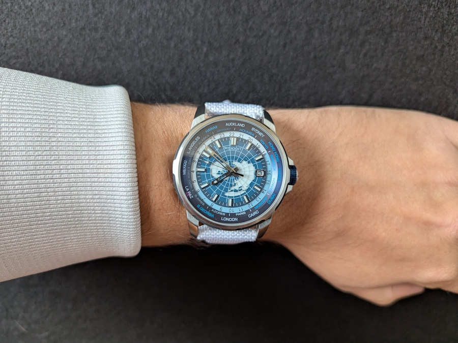 wristshot wishdoit eternal earth gmt