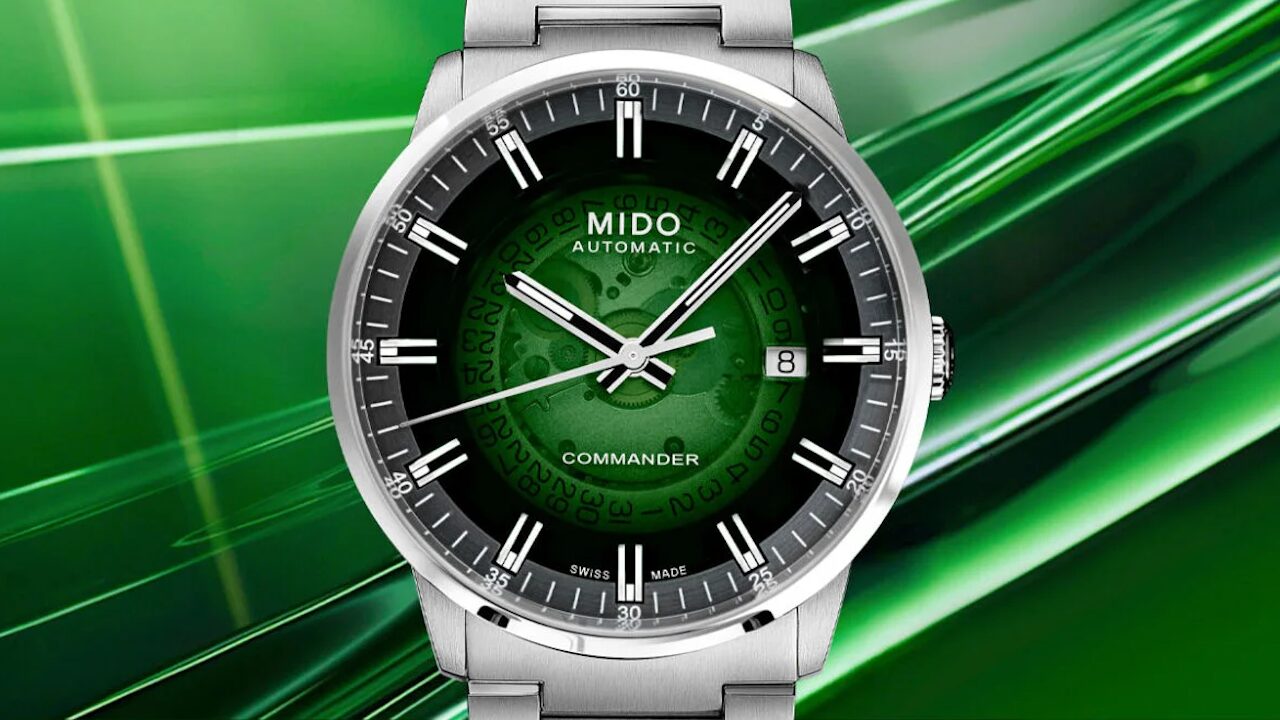 mido commander green