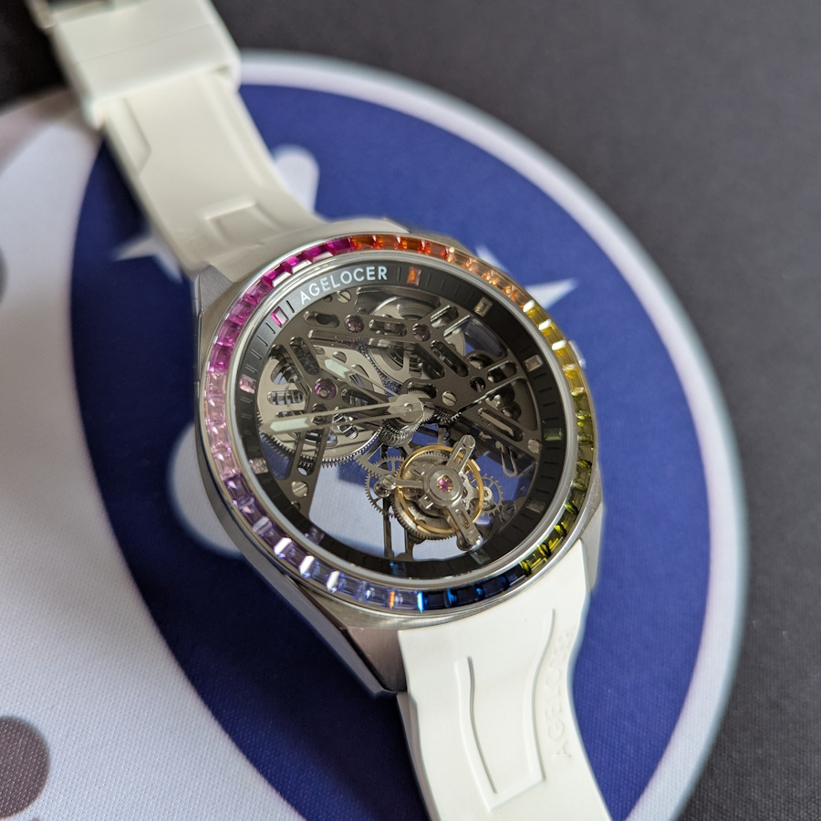 skeleton agelocer tourbillon rainbow