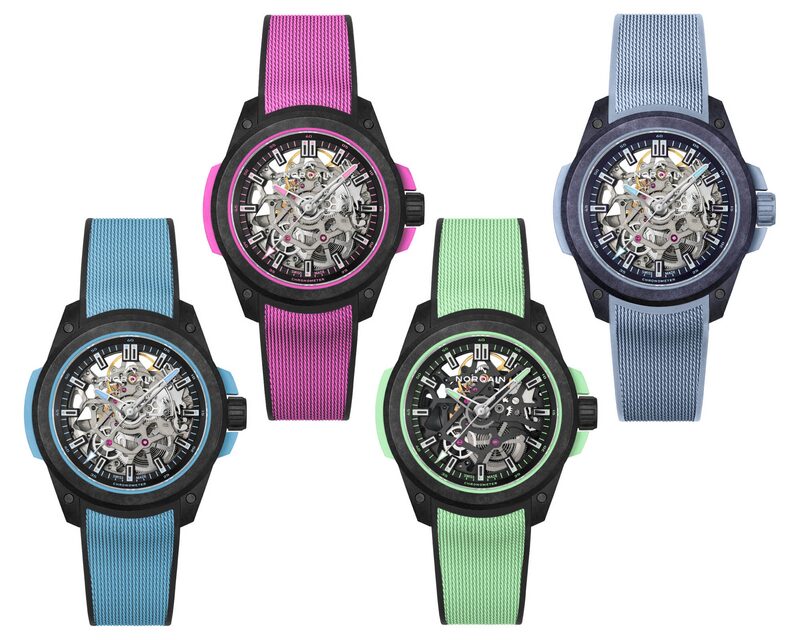 norqain wild one skeleton 39mm 3