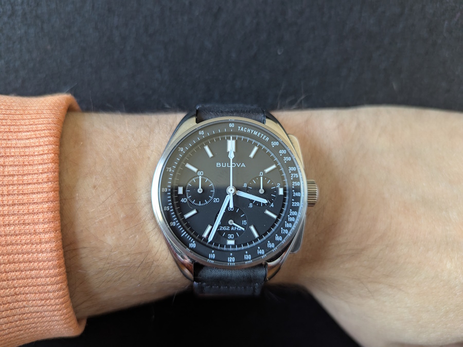 wristshot bulova lunar pilot