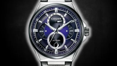 Citizen Attesa Triple Calendar Moon Phase