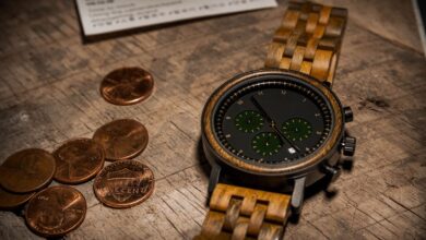 montre bois