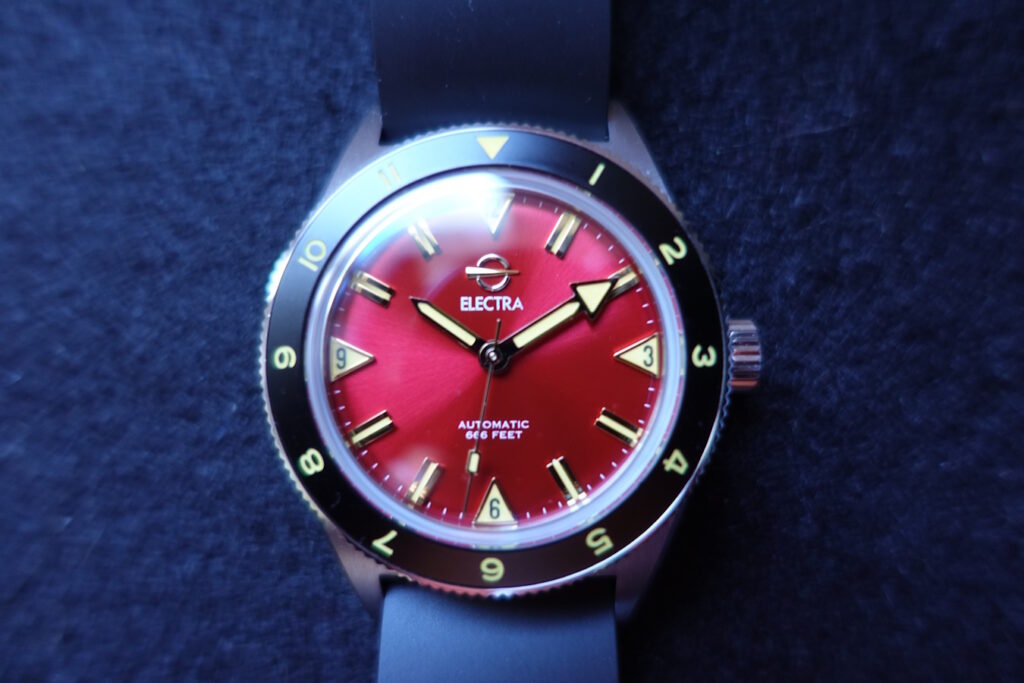 montre electra dashing red