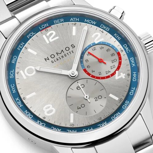 nomos club sport neomatik worldtimer 1