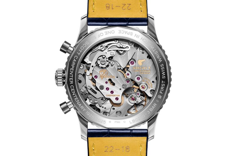 breitling navitimer b02 cosmonaute scott carpenter centenary 3