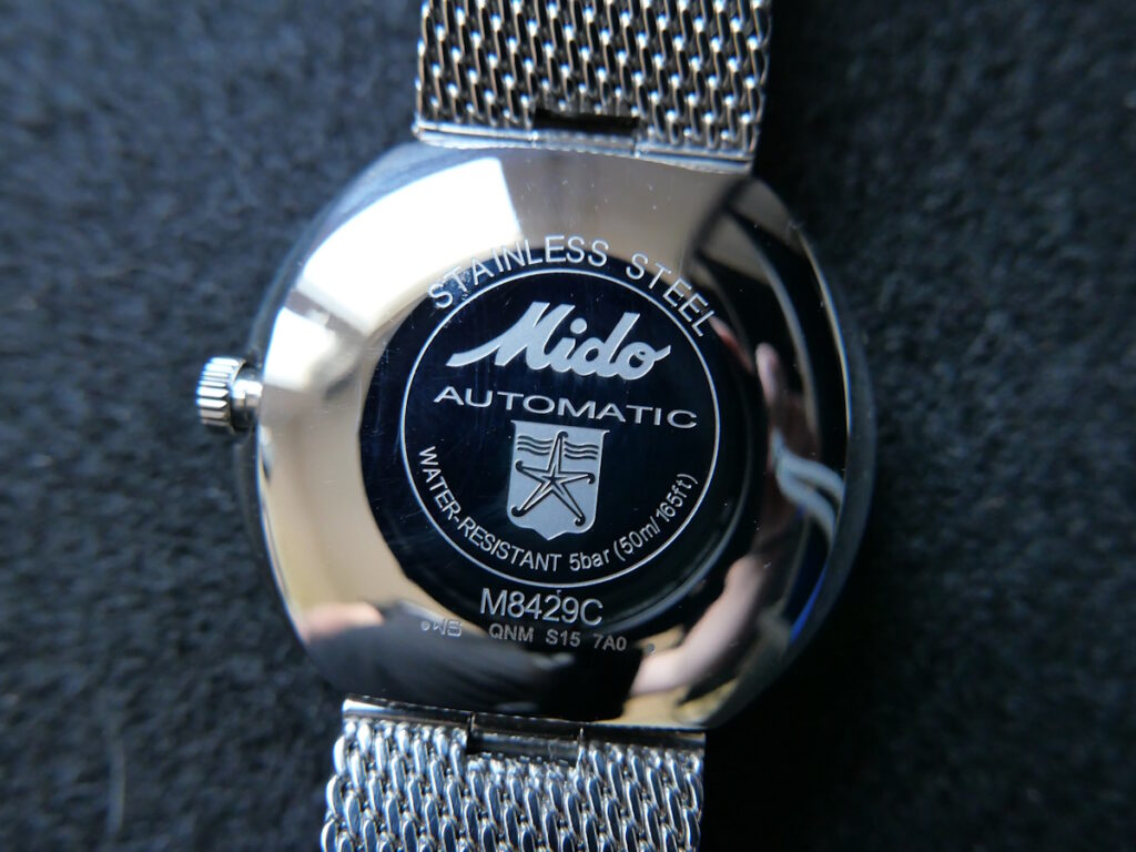 caseback mido commander 1959 pixel