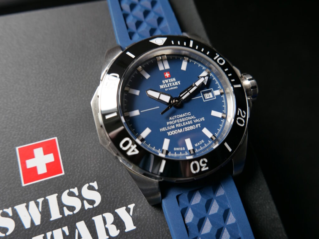 helium swiss military 1000m automatic