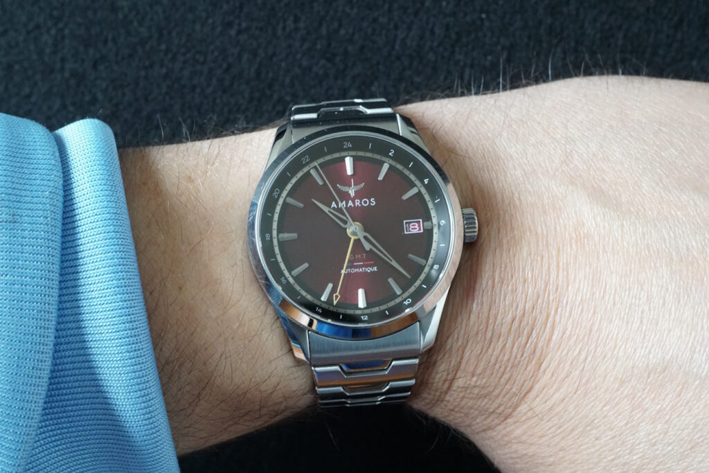 wristshot amaros odyssee gmt