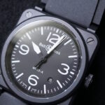 automatic bell ross br03 black matte