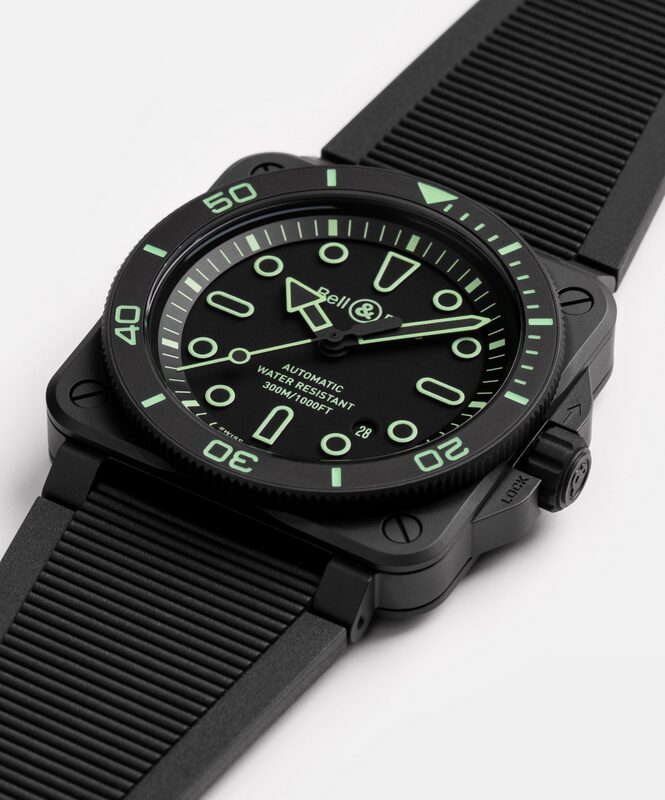 bell ross br-03 diver lum outline 1