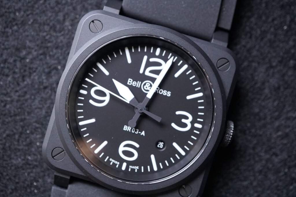 bell ross br03 black