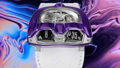 mb and f hm8 mark 2 purple