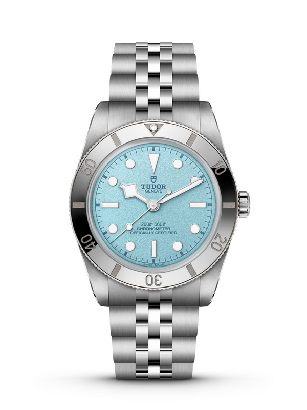 tudor black bay 54 lagoon blue 3