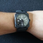 wristshot bell ross br03 black matte