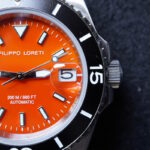 Filippo Loreti Aquadiver Red Agate Dial