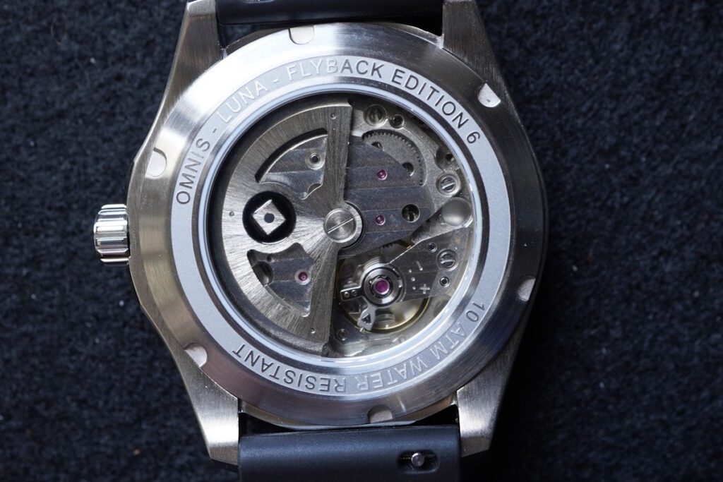 Omnis x Flyback Luna automatic