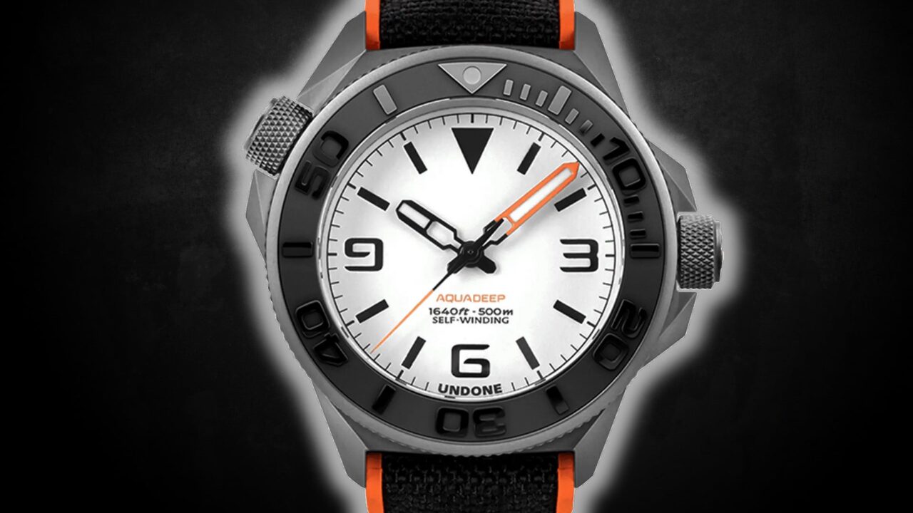 Undone Loop Undone AquaDeep AquaLume : la montre de plongée qui brille sous tous ...