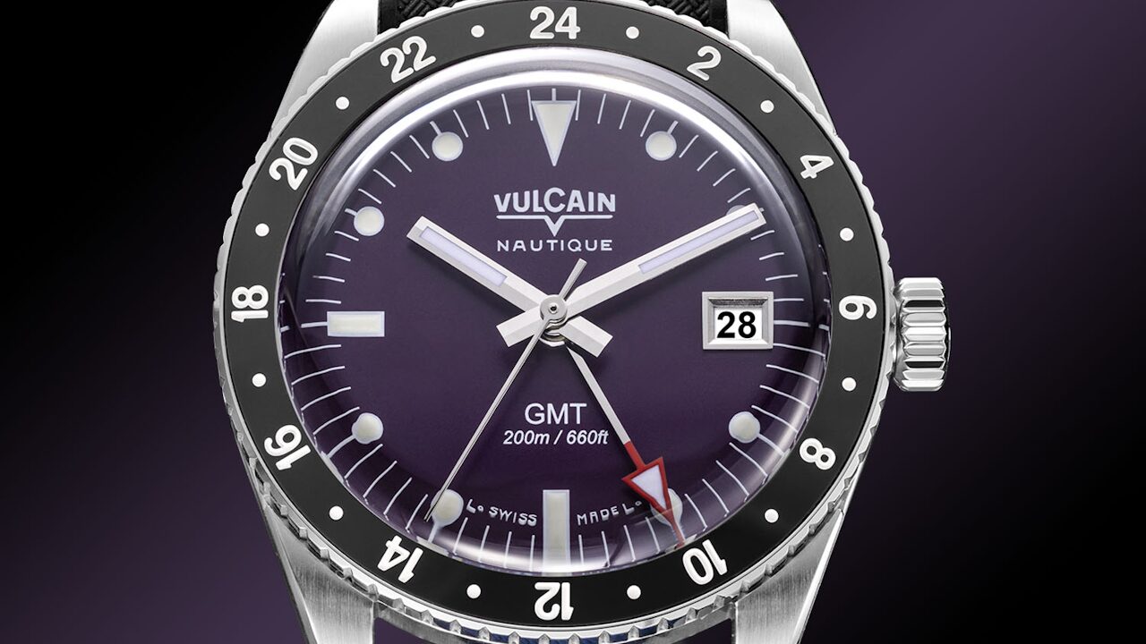 vulcain skindiver purple