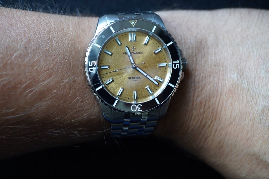 wristshot venezianico nereide aureo 39
