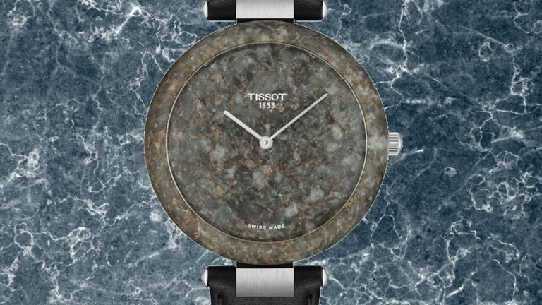 Montre Tissot Rockwatch R150 En Pierre De Jaspe - Modèle Suisse Unisexe D'occasion
