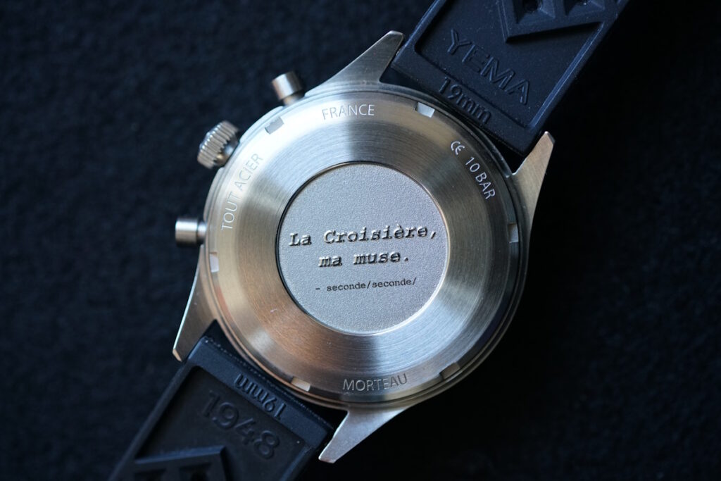 yema yachtingraff caseback