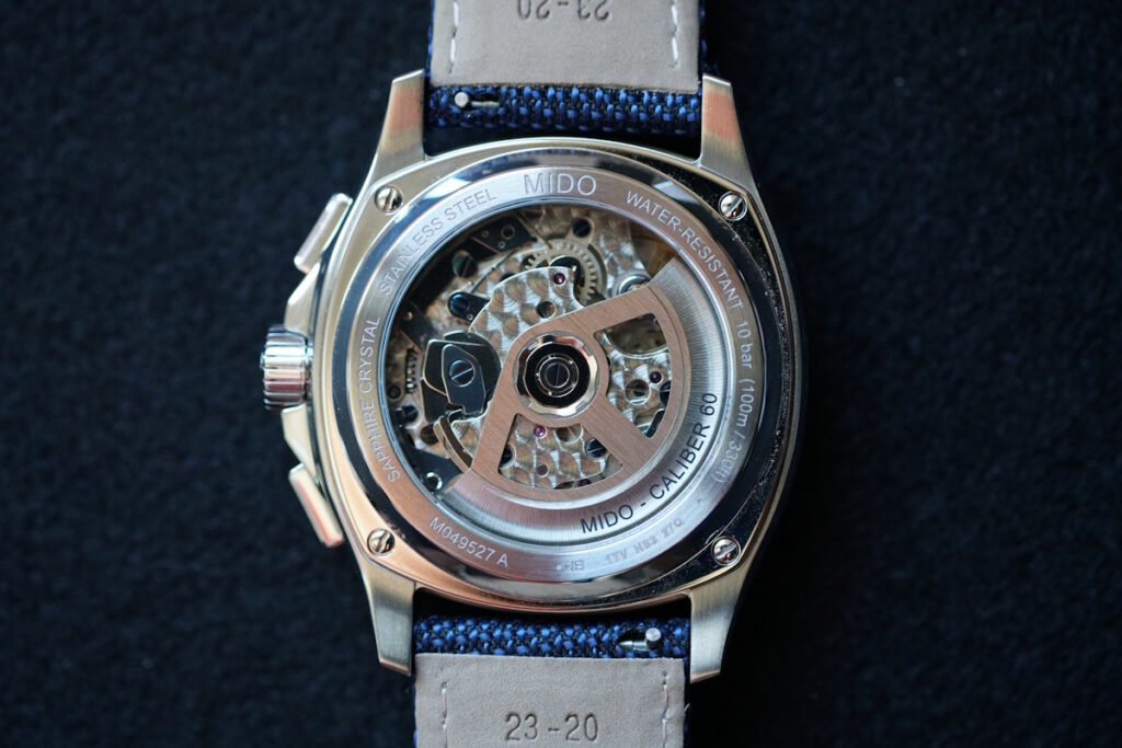 Mido Multifort TV Chronograph movement