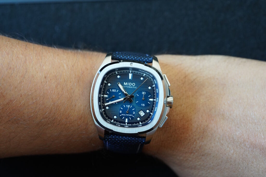 Mido Multifort TV Chronograph wristshot