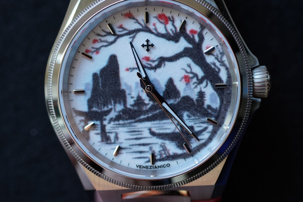 Venezianico Arsenale Sumi-e dial
