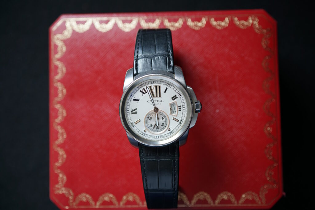 cartier calibre 3389 packaging