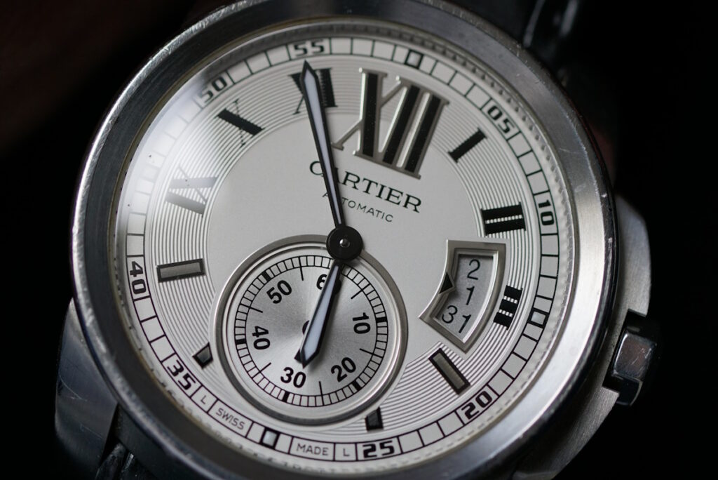 cartier calibre 3389 white