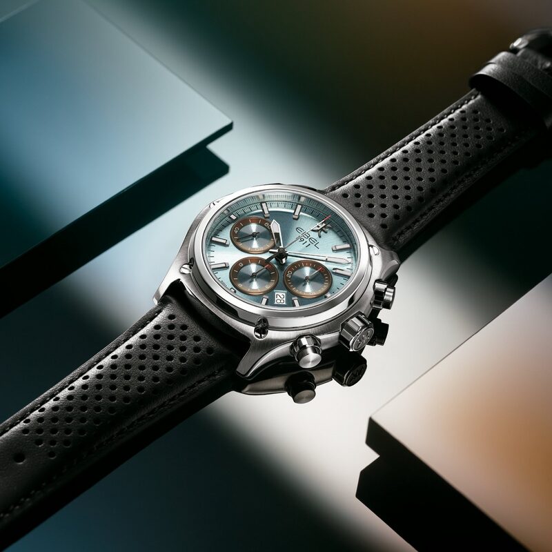 ebel 1911 chronograph ice blue 2025 1