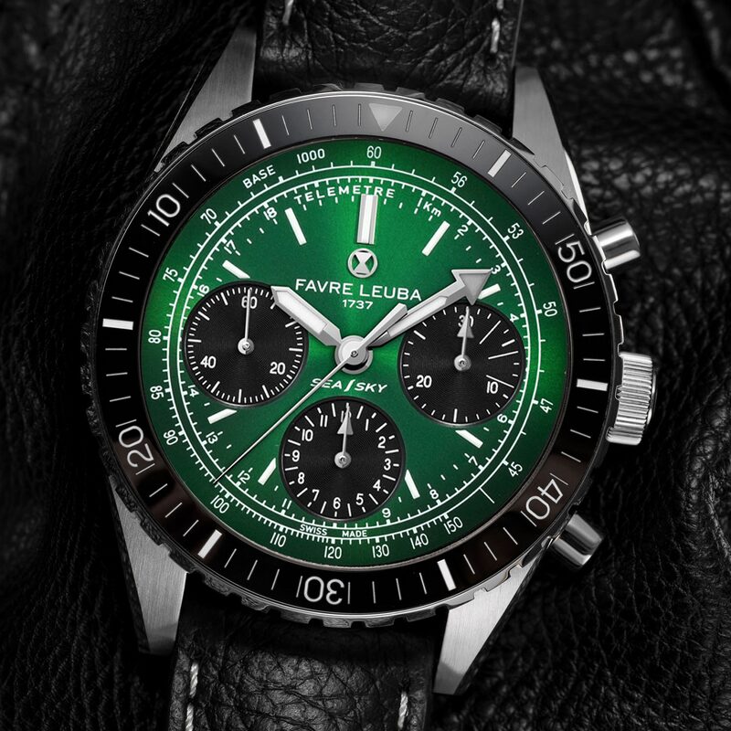 favre leuba sea sky revival green 2