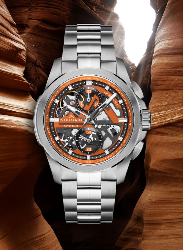 norqain independence skeleton chrono 2