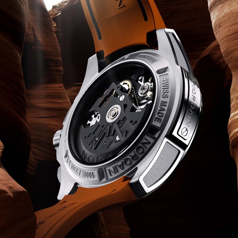 norqain independence skeleton chrono 3