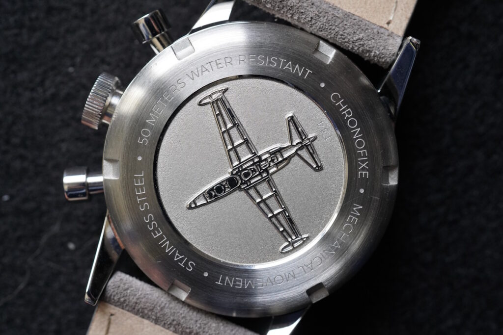 chronofixe type 20 magister caseback