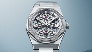 girard-perregaux laureato three gold bridges
