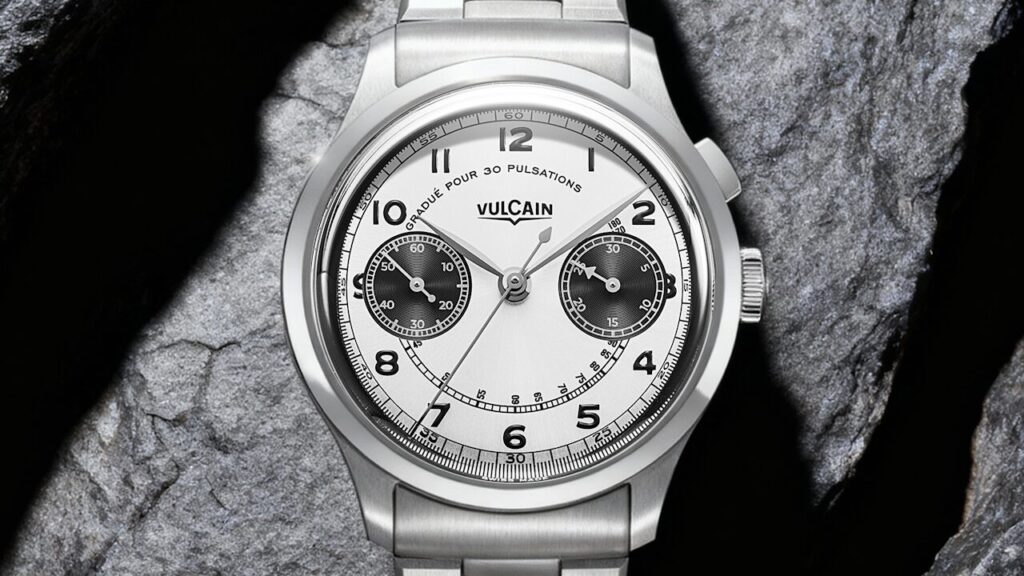Panda Mono Graph Vulcain Monopusher Panda : le chronographe vintage qui ressuscite l’ADN ...
