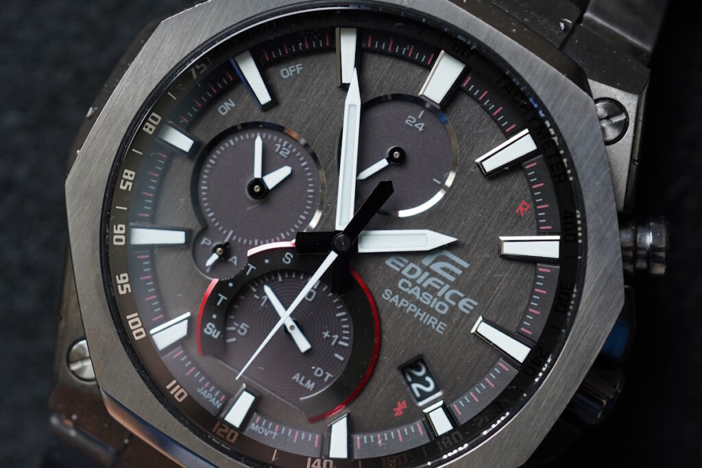 Casio Edifice EQB-1100DC dial