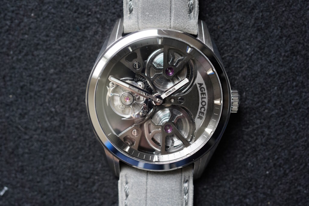 agelocer manta tourbillon