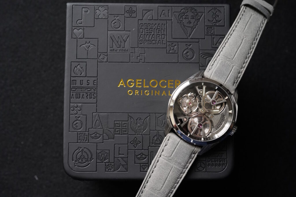 agelocer manta tourbillon packaging