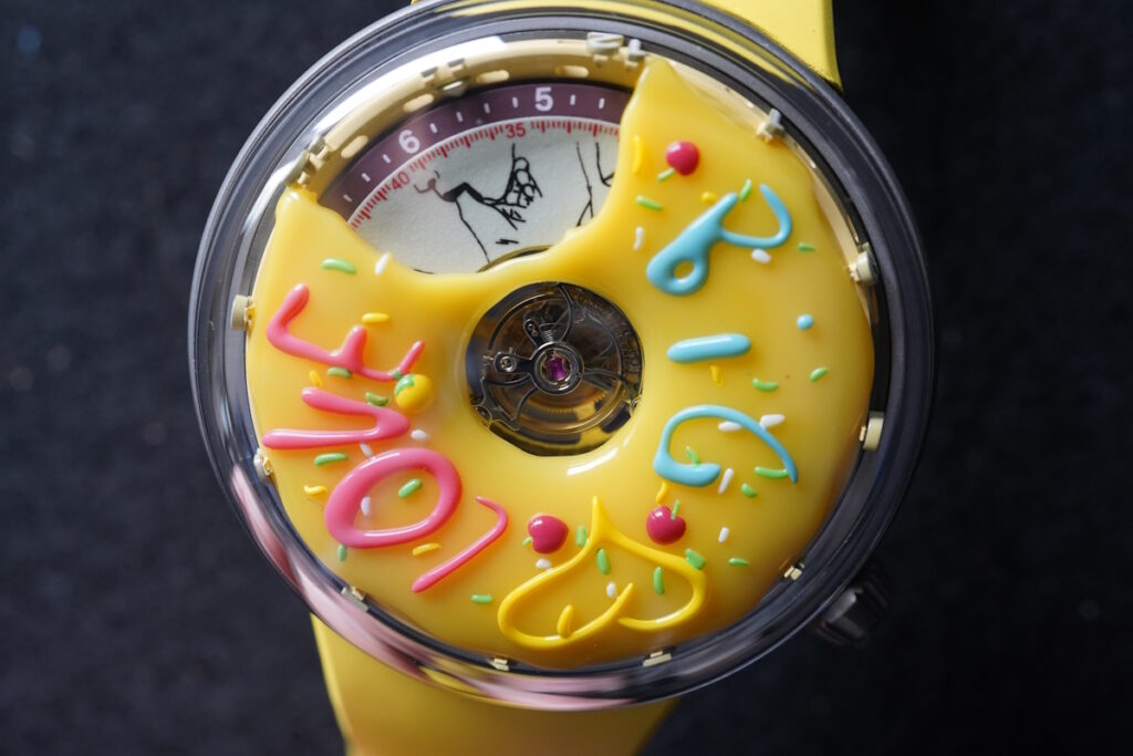 Cronus Art big love donut titanium